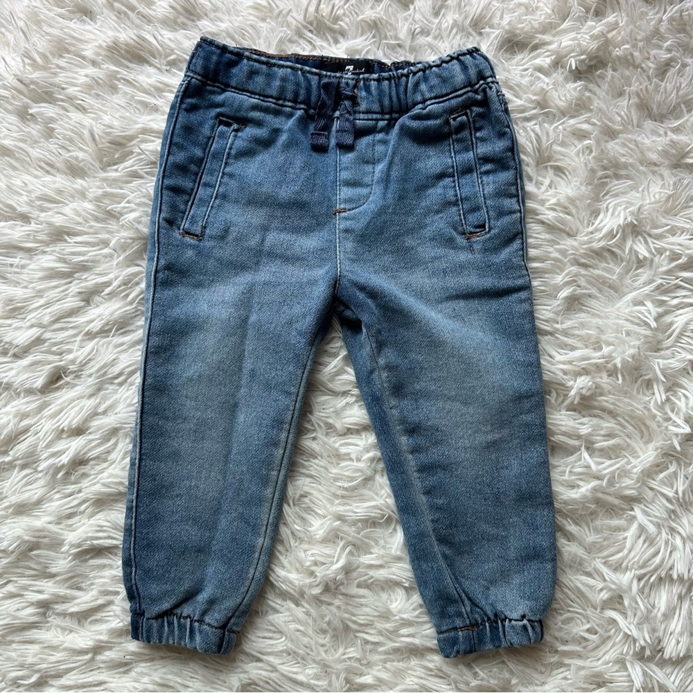 7 For All Mankind Pull On Jeans Size 18 Months